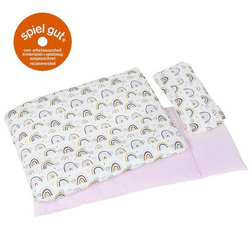 Posteljina za lutke – Rainbow set