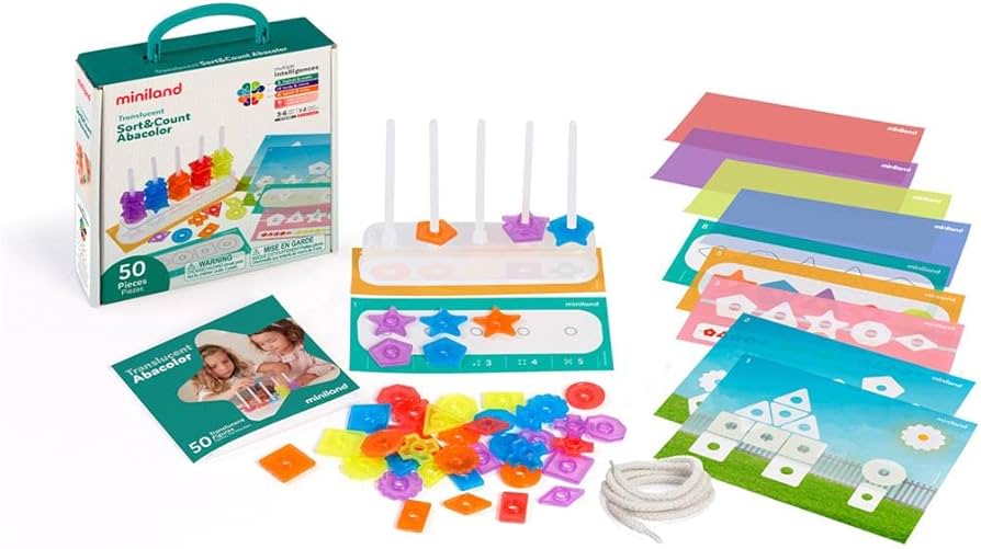 Prozirni Sort&Count Abacolor