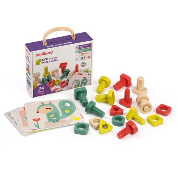 ECO vijci i matice – geometrijski set