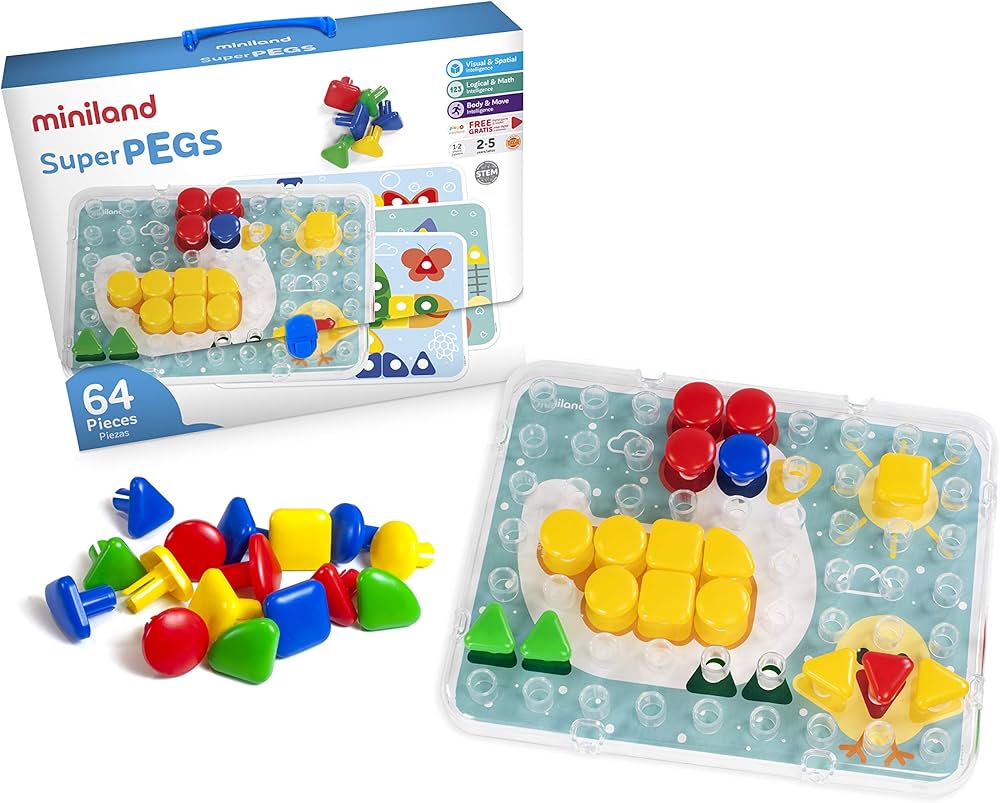 Superpegs (64 komada) - Primarne boje