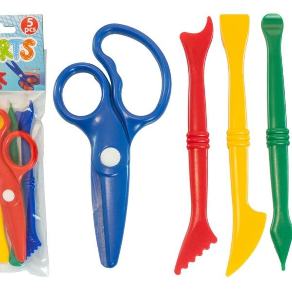 Set pribora za tijesto i plastelin 14 cm